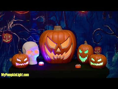 Gentle Glow to Spectacular Effects Show: Multi-Mode Pumpkin Light