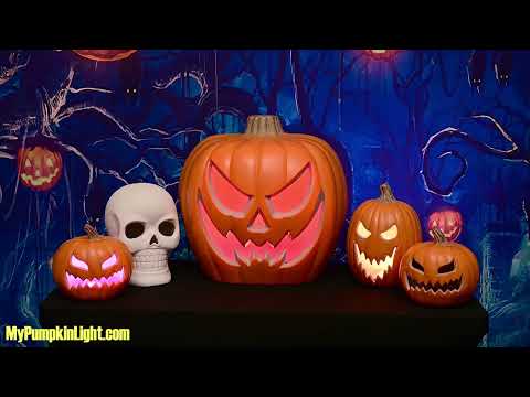 Gentle Glow to Spectacular Effects Show: Multi-Mode Pumpkin Light